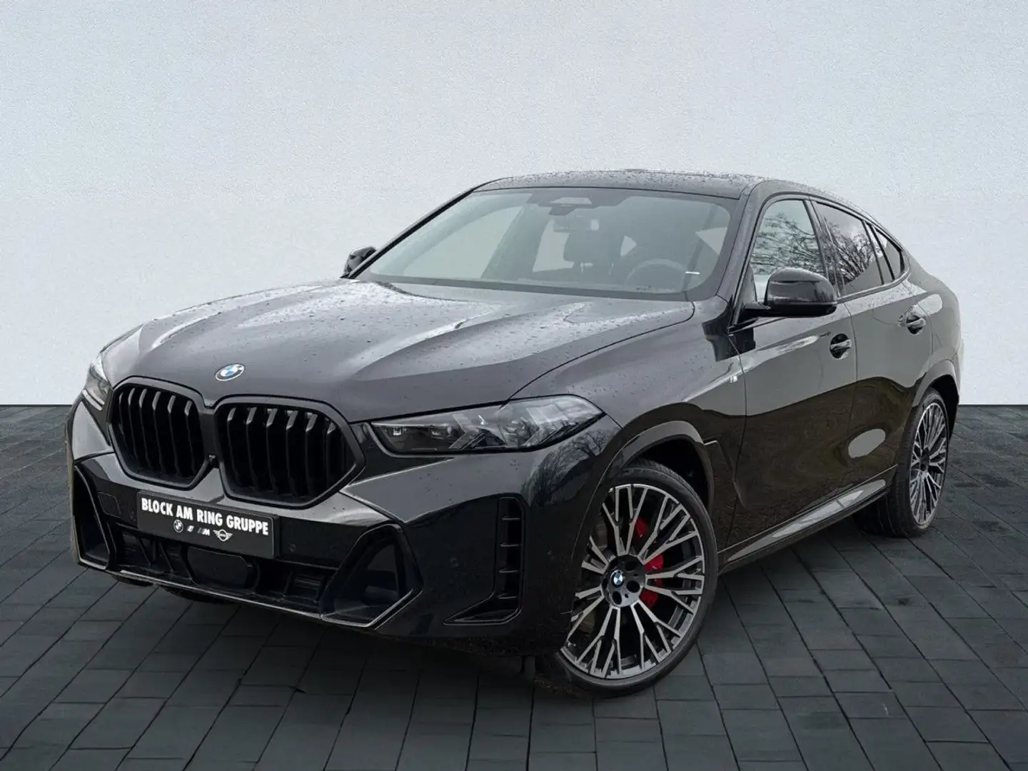 BMW X6 xDrive 40D MSport Pro AHK Pano StHz Sportpaket Zwart - 1
