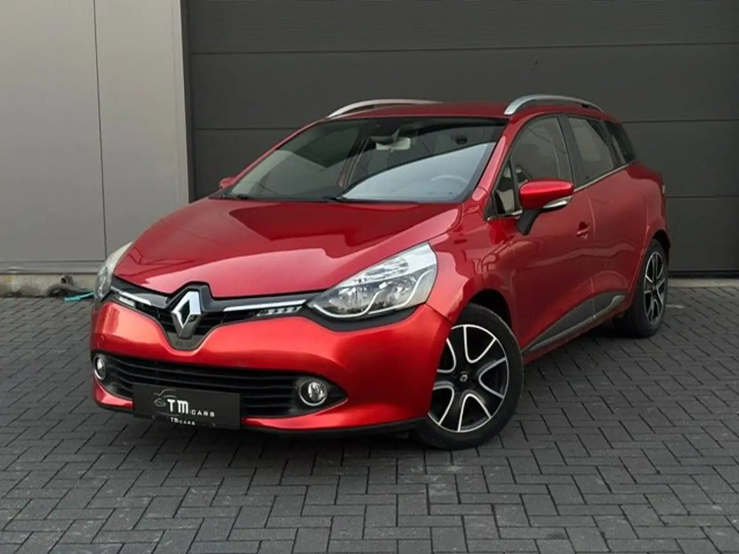 Renault Clio navigatie/cruise controle/automatische airco Rood - 1