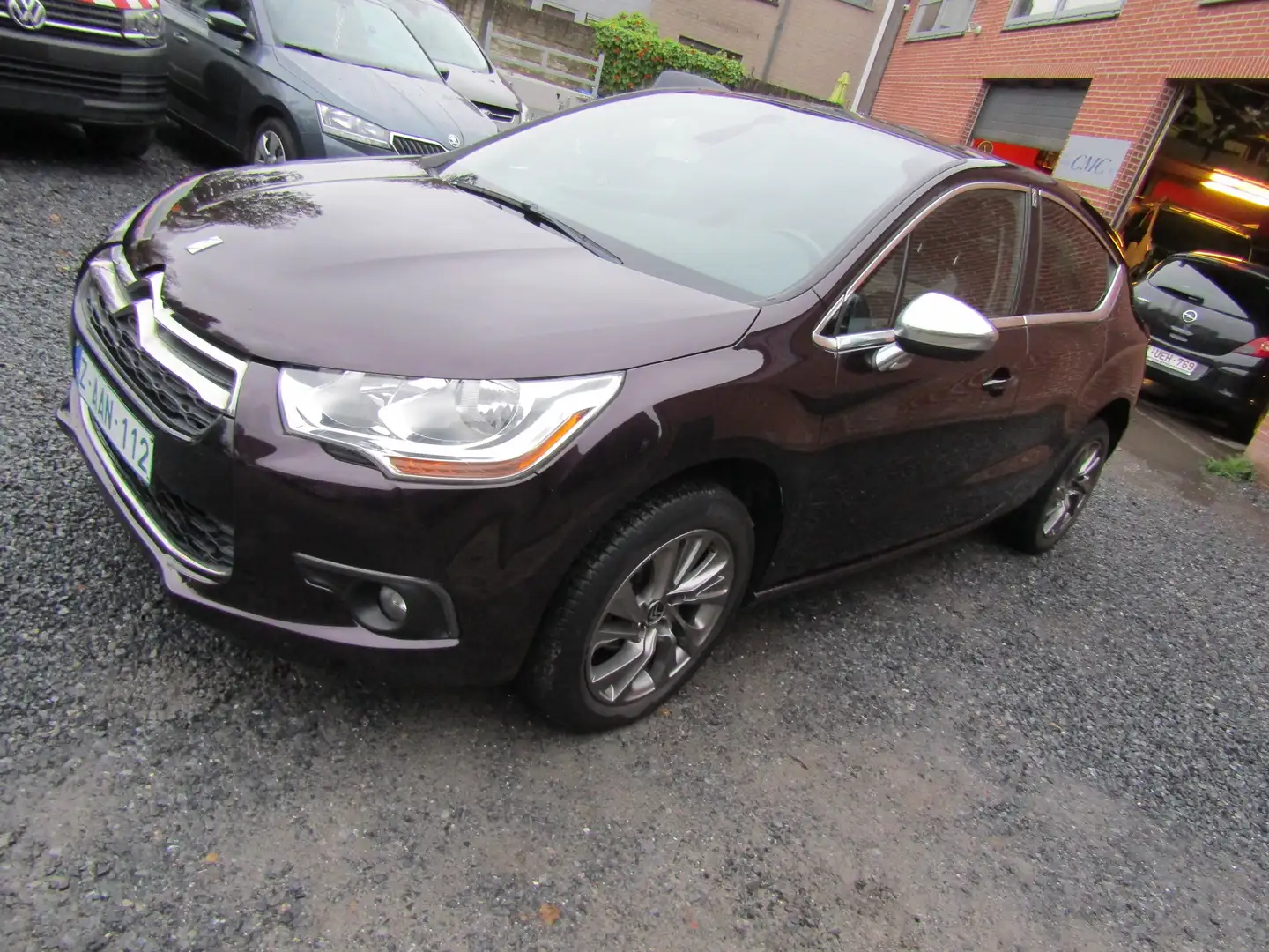 DS Automobiles DS 4 1.6 i Nav.Pdc,Cruise, etc..Gar.12 Mois + Reprise Fioletowy - 2