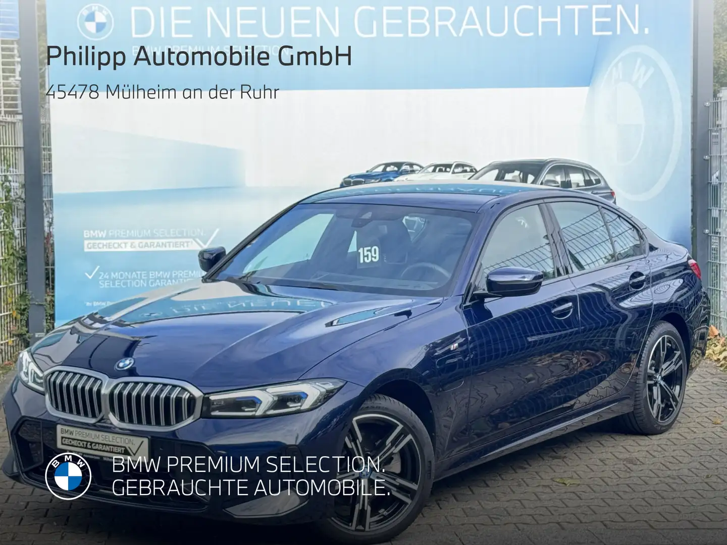 BMW 330 e xDrive Limo M Sport eSitze ACC DA PA AD-LED Blau - 1