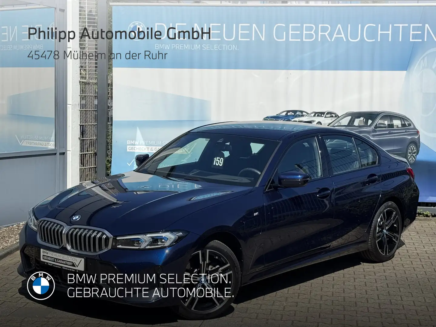 BMW 330 e xDrive Limo M Sport eSitze ACC DA PA AD-LED Blau - 2