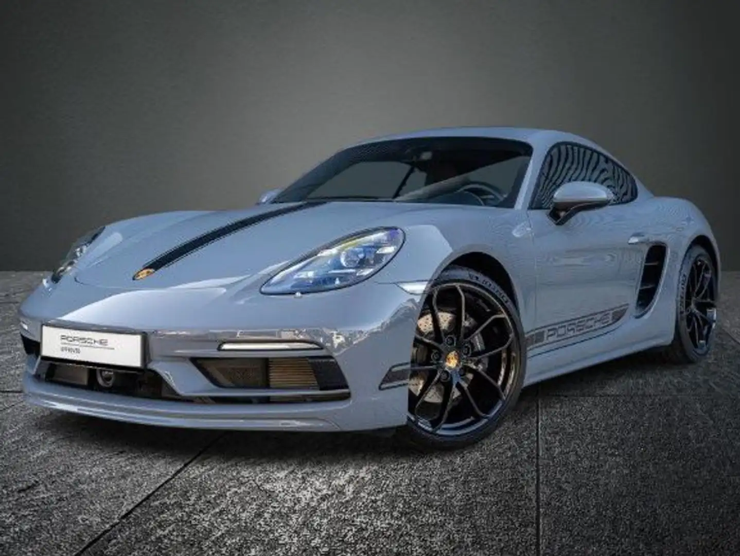 Porsche Cayman 718 2.0 Style Edition +ACC+SPORT DESIGN Grijs - 1