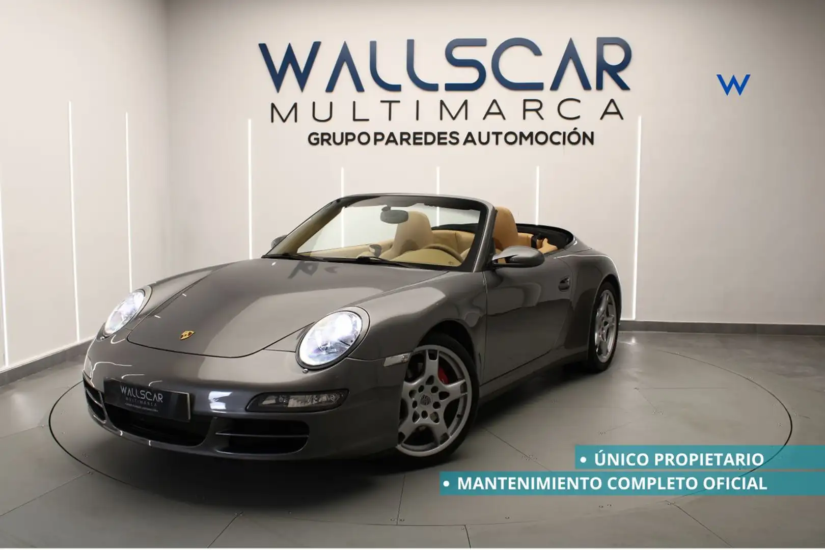 Porsche 991 Carrera 4 Cabriolet PDK Grigio - 1