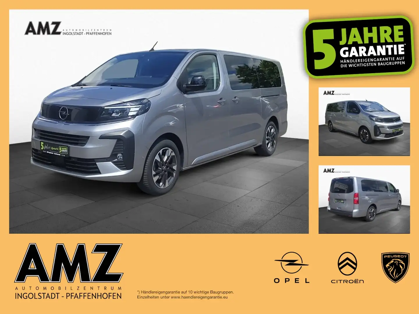 Opel Zafira Life Edition XL 2.0l D NAVI KAM Klimaauto. Šedá - 1