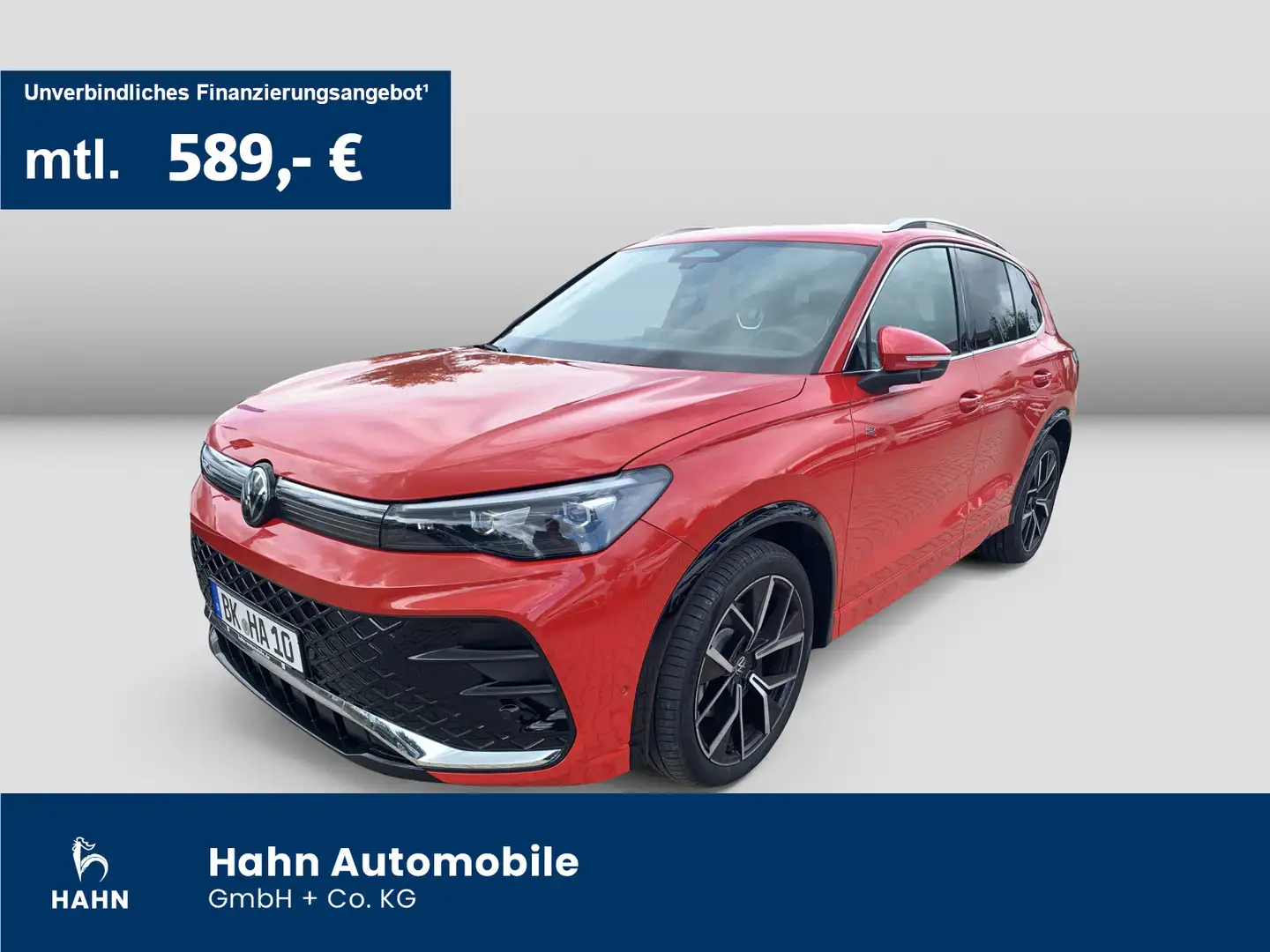Volkswagen Tiguan 2.0TDI DSG R-Line LED AHK ACC Nav CAM APP Rot - 1