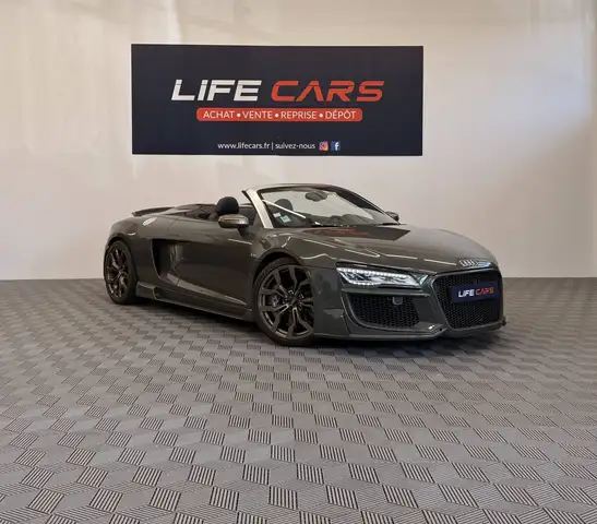 Audi R8 Spyder 2014 5.2 V10 FSI Boite Manuelle 525ch quattro, Entretien complet, 2ème main, kit carrosserie RAZOR