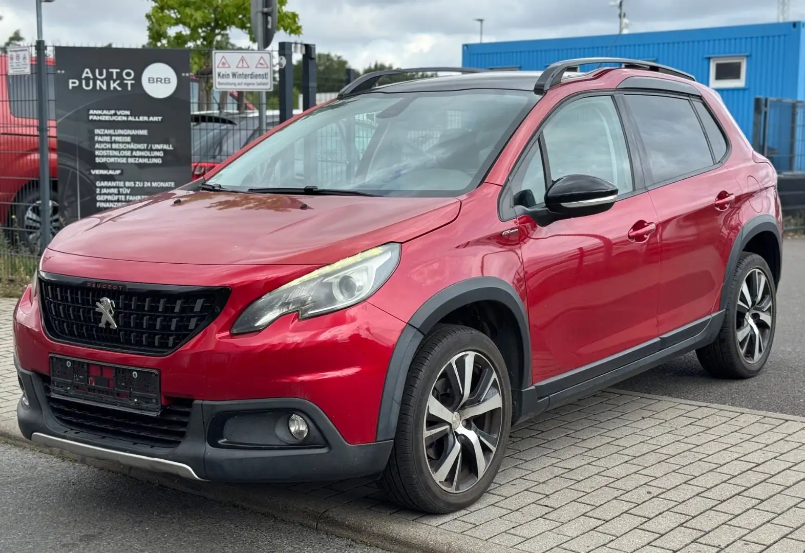 Peugeot 2008 1.2 GT-Line Allure Navi Panoramadach Kamera Rot - 1