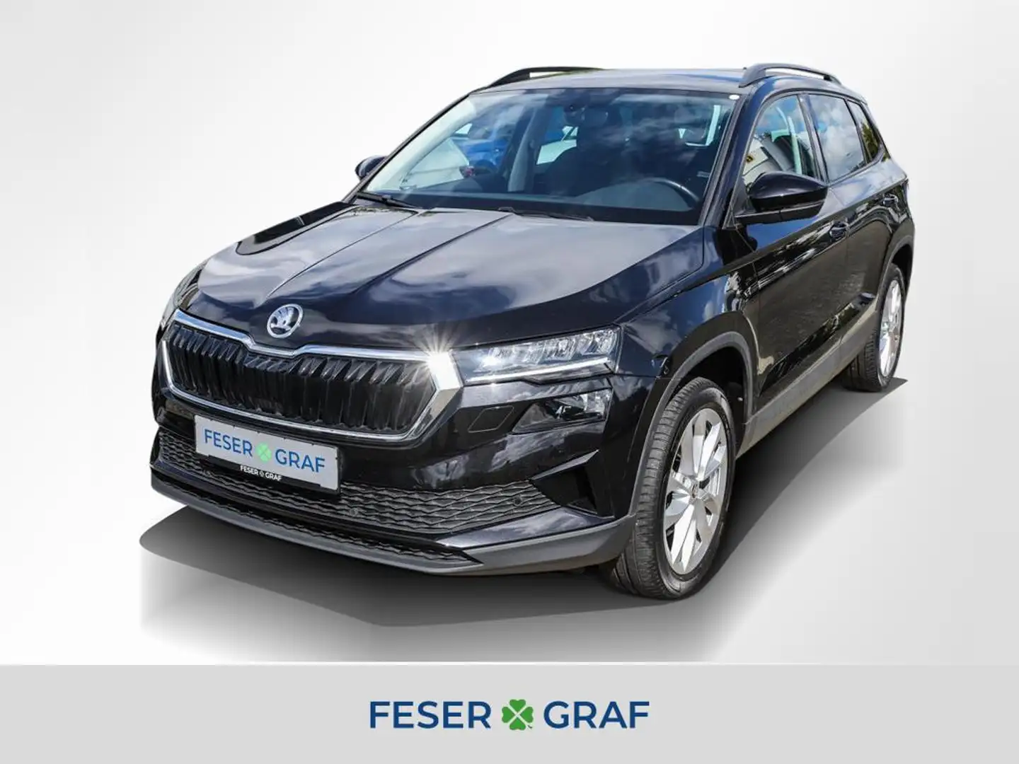 Skoda Karoq 2.0 TDI Style AHK Navi Rüka Sitzh. Schwarz - 1