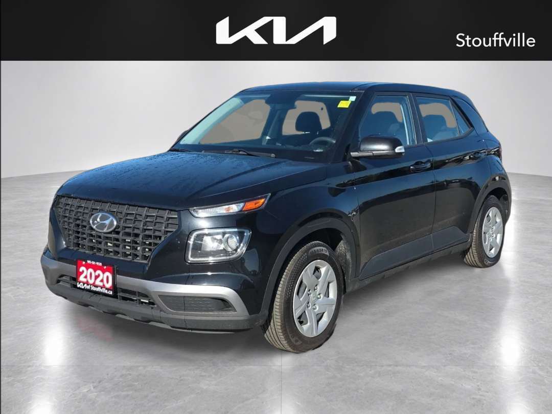 Black 2020 Hyundai Venue SUV / Crossover  Automatic