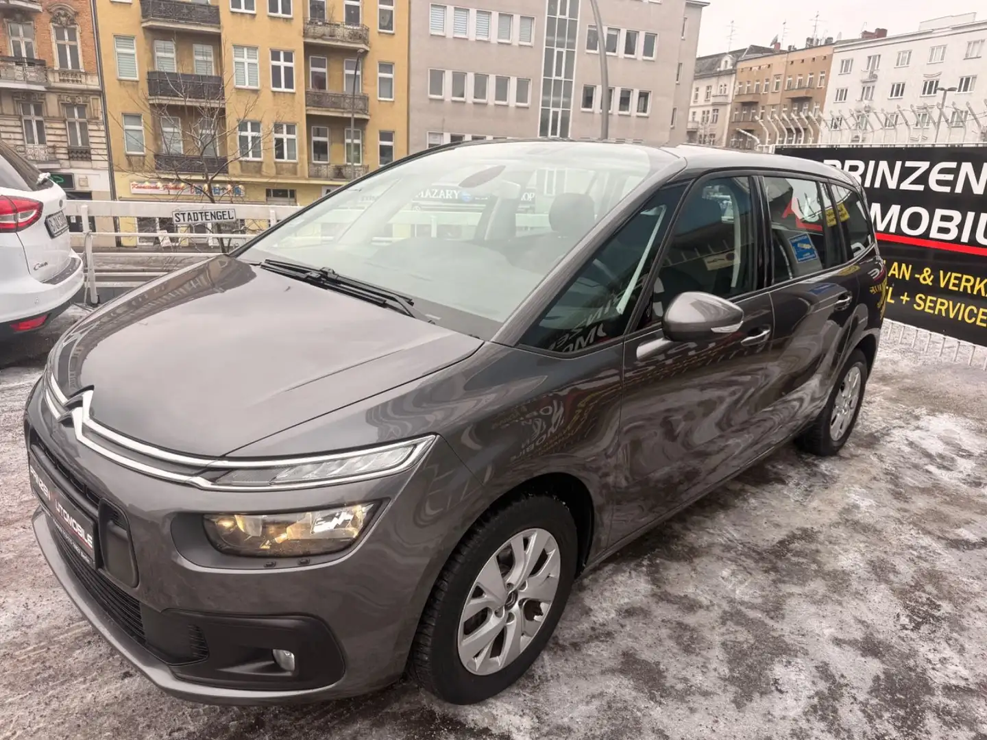 Citroen Grand C4 Picasso /Space*7 Sitzer*Klima*AHK*1.Hand Gris - 1