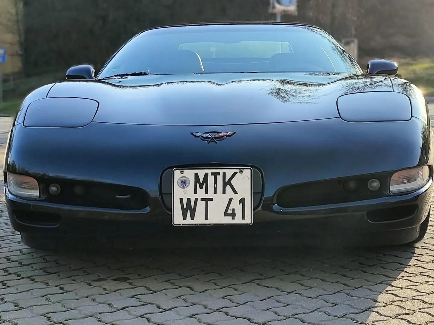 Corvette C5 Cabrio, Original Zust., Head-Up, deutsch Negru - 1