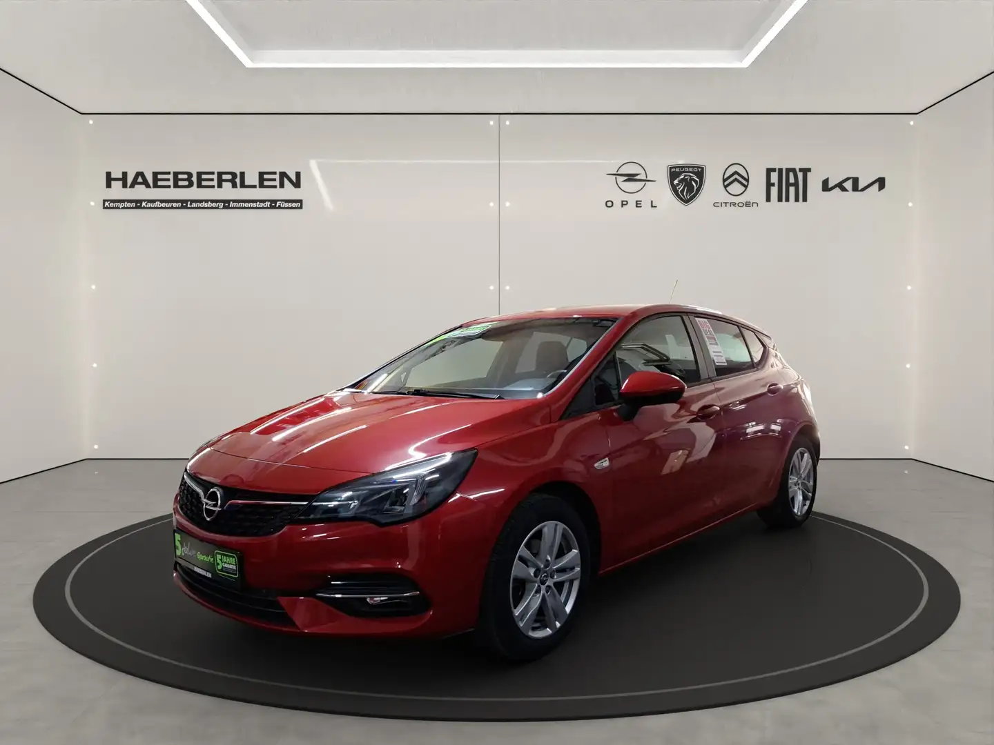 Opel Astra K 1.2 Turbo Edition Matrix+LED+Navi+SHZ+LM Rood - 2