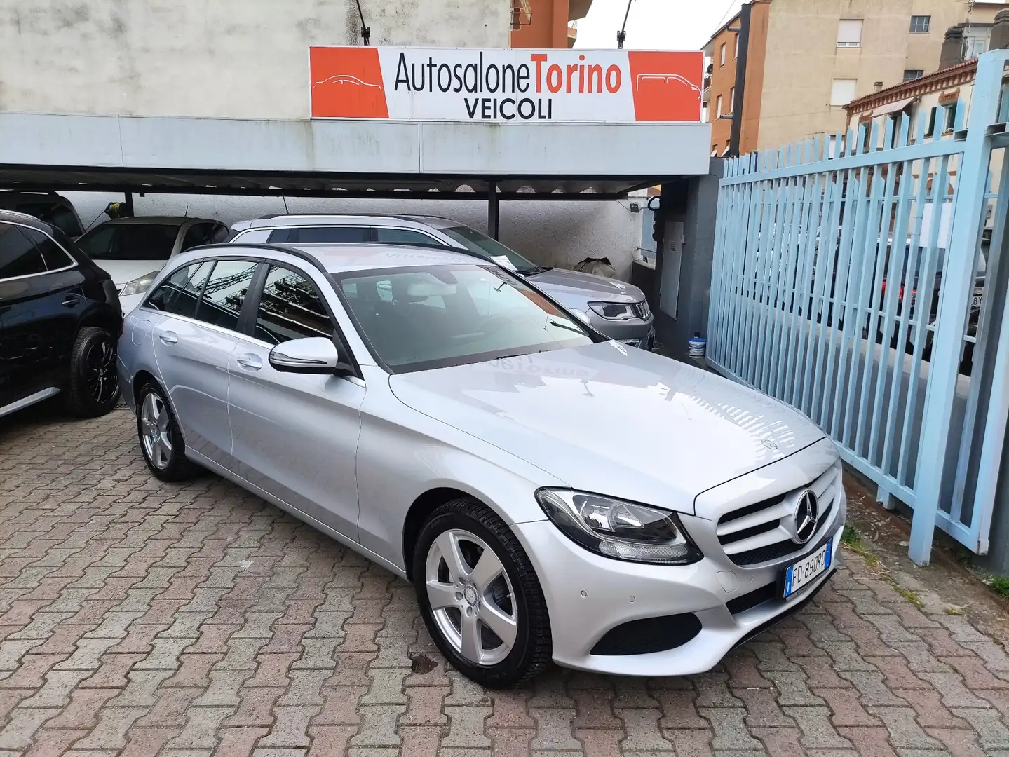 Mercedes-Benz C 180 SW Premium auto ** NEOPATENTATI ** Argent - 1