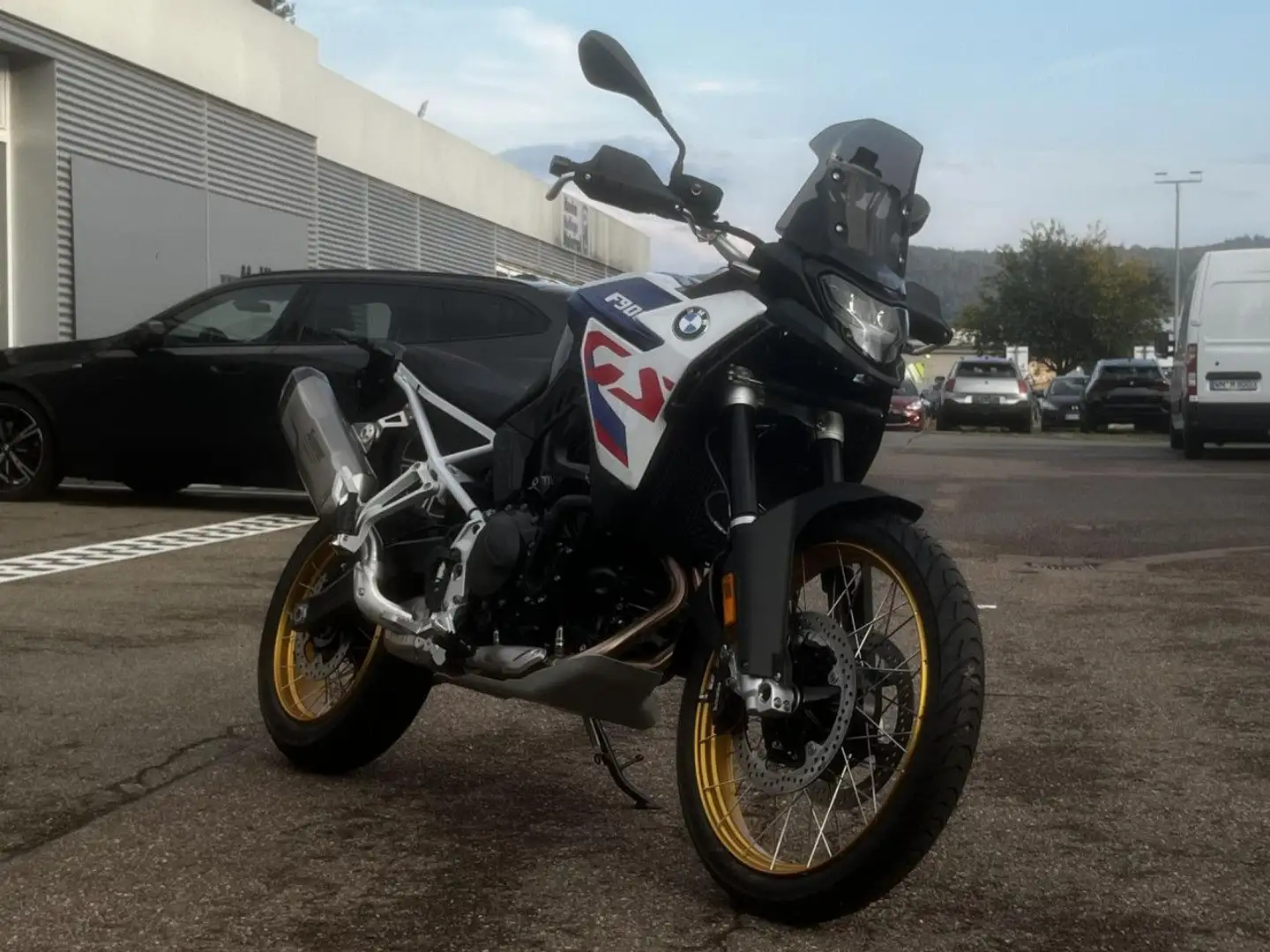 BMW F 900 GS GS Trophy Tieferlegung 835 mm Heizgriffe Fehér - 2