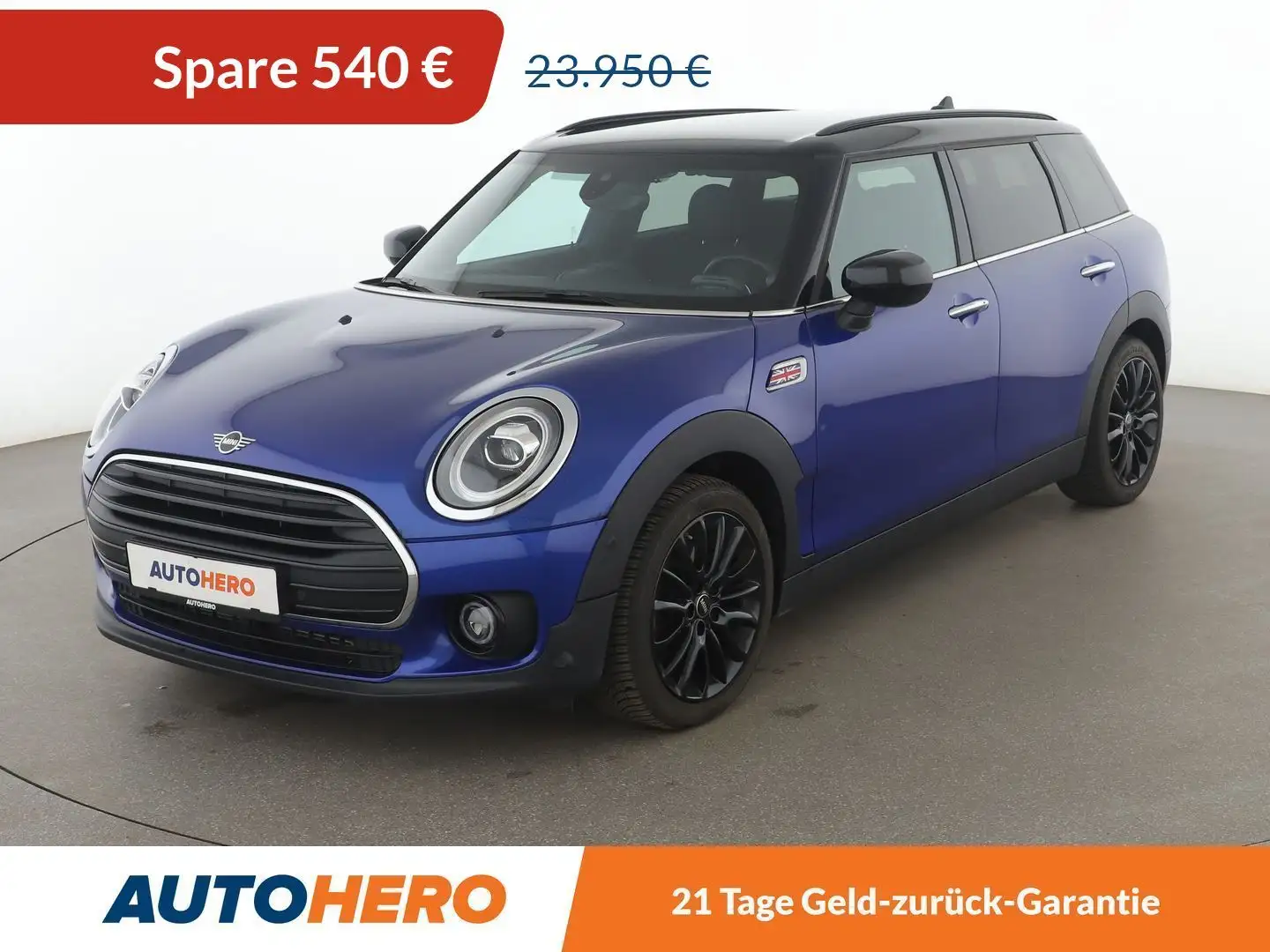 MINI Cooper D Clubman Cooper D Aut.*LED*NAVI*TEMPO*CAM*PDC*KLIMA* Bleu - 1