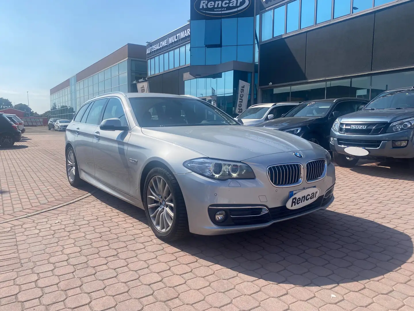 BMW 520 Serie 5 F11 Touring 520d xdrive Luxury E6 Argento - 1