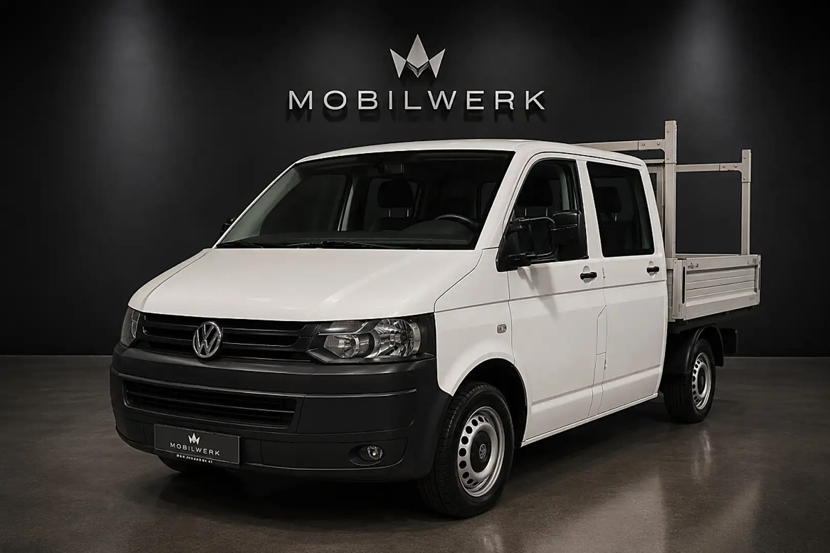 Volkswagen T5 Doka-Pritsche LR 2,0 TDI D-PF Weiß - 1