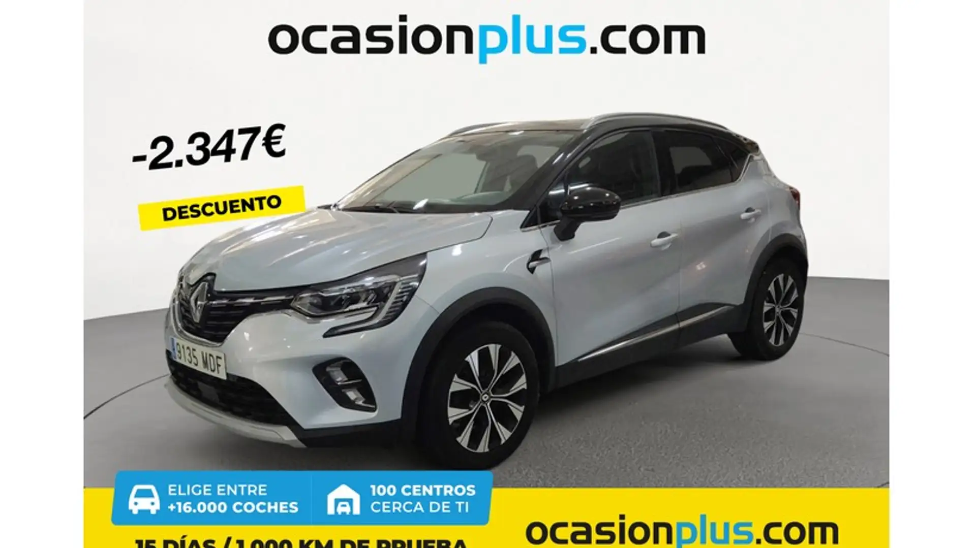 Renault Captur TCe Techno 67kW Gris - 1