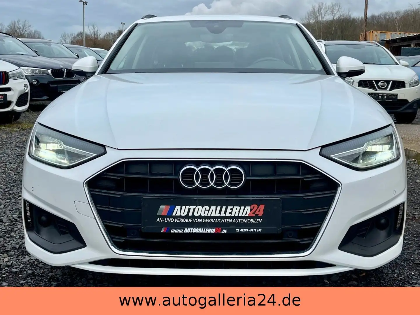 Audi A4 Avant 30 TDI Aut. Navi LED 1.HD AHK SPORTSITZ Weiß - 2