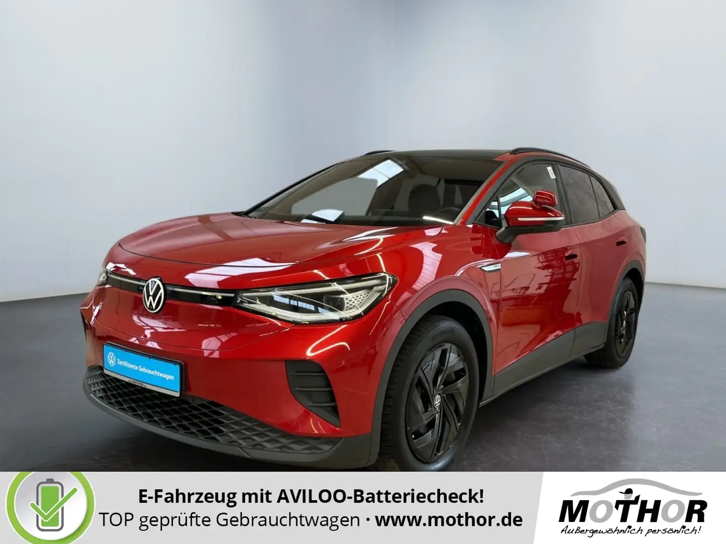 Volkswagen ID.4 Pro Performance 77 kWh Fahrschulausstattung Rot - 1
