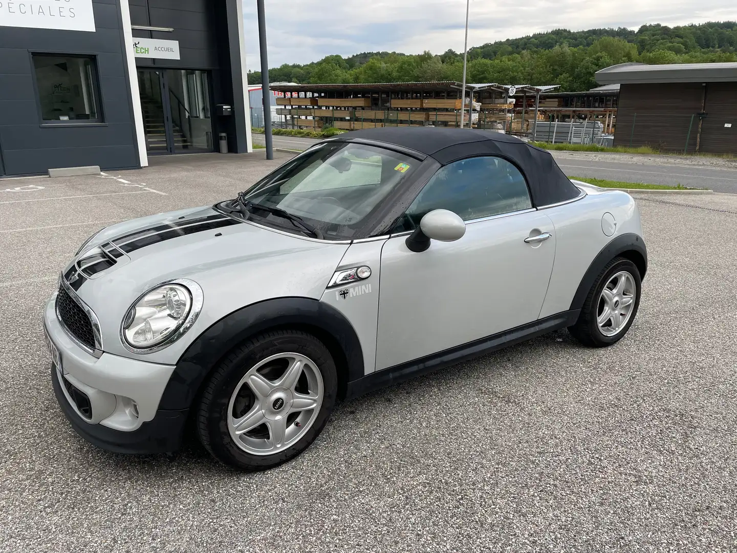 MINI Cooper SD Roadster Roadster 143 ch Cooper SD Gris - 1