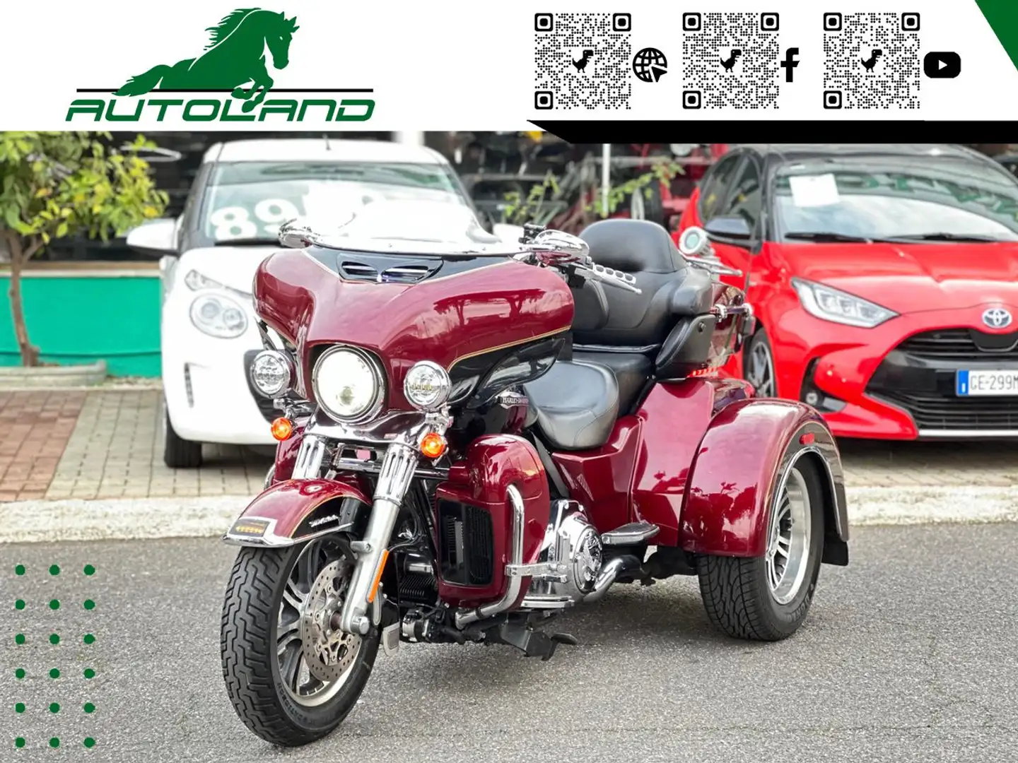 Harley-Davidson Electra Glide FLHTCU Ultra OttimeCondizioni*Finanziabile*Retrom Červená - 1