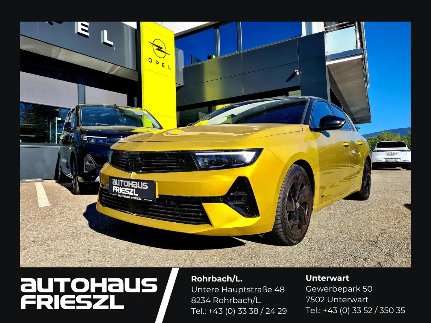 Opel Astra 1,6 Turbo PHEV Ultimate Aut. Gelb - 1