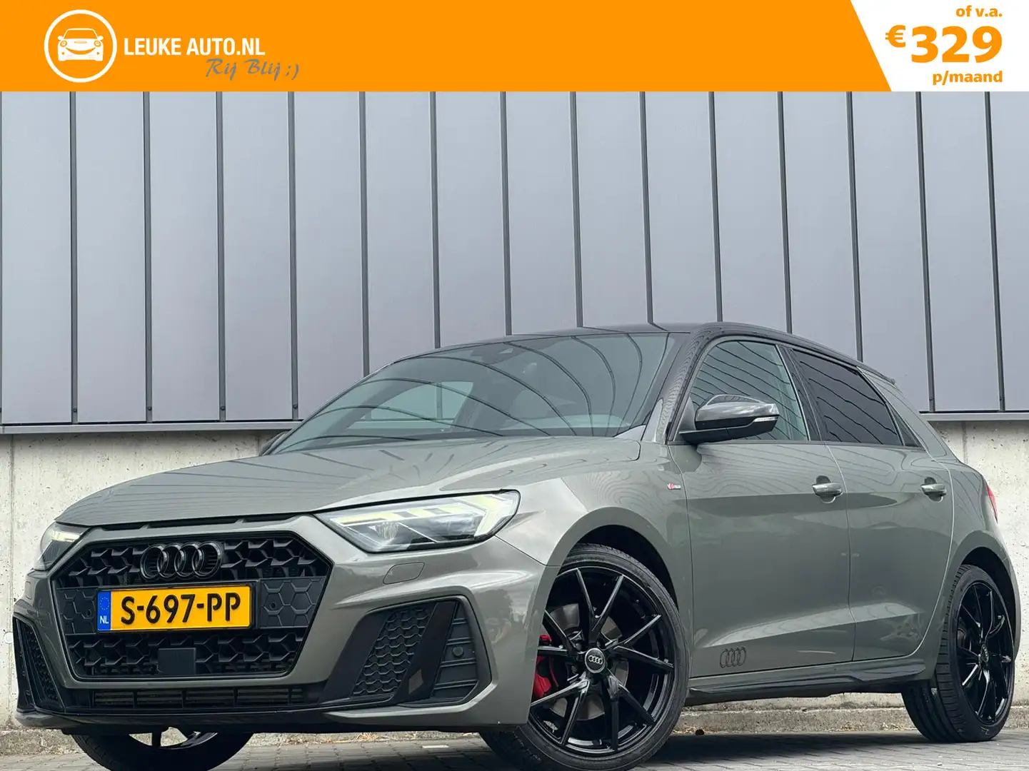 Audi A1 Sportback 40 TFSI 200PK Automaat 3X S-Line *Chrono Grijs - 1