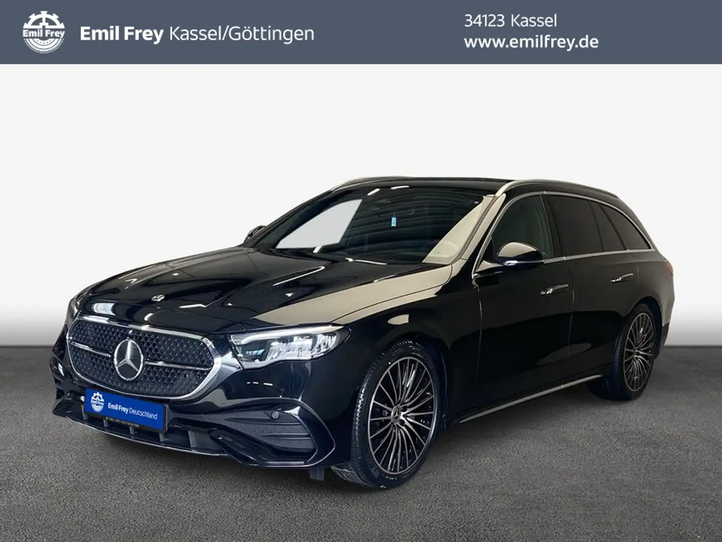 Mercedes-Benz E 220 E-Klasse Schwarz - 1