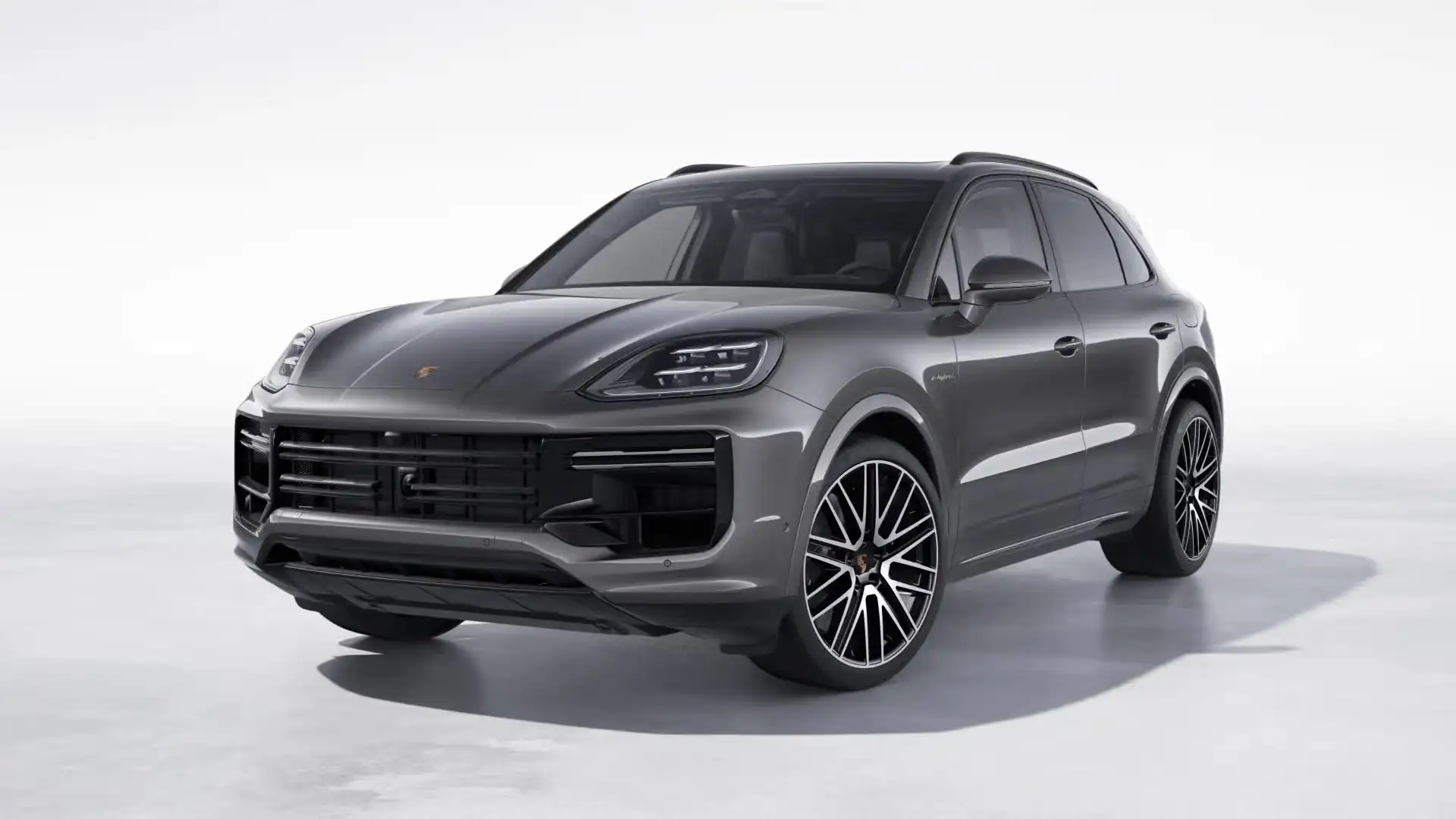 Porsche Cayenne Turbo E-Hybrid | Entry |Pano |360° | Inno|Burm. Grau - 1