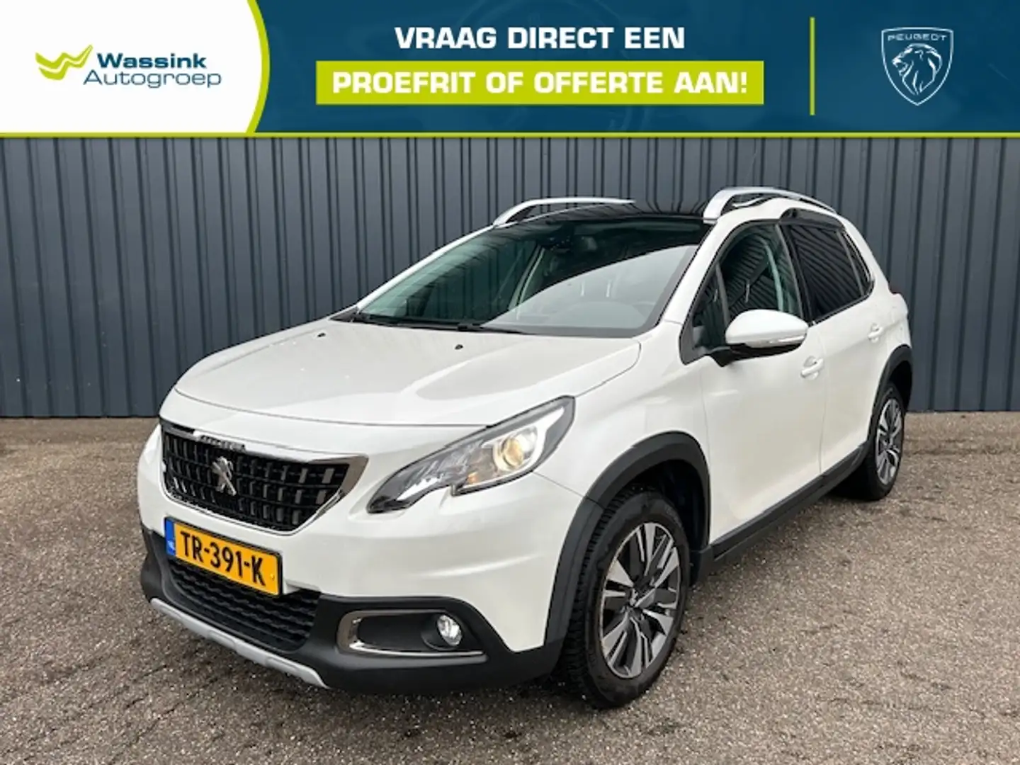 Peugeot 2008 1.2 Turbo 110pk Allure I Camera I Cruise I Weiß - 1
