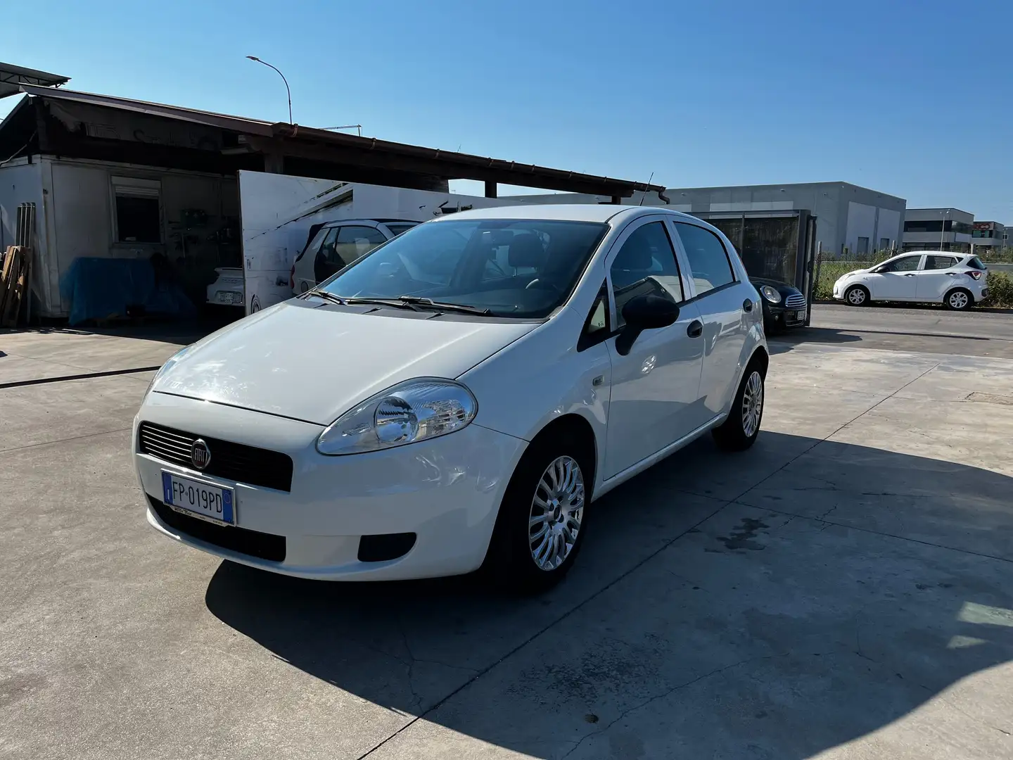 Fiat Grande Punto Grande Punto 5p 1.2 Actual s Blanc - 1
