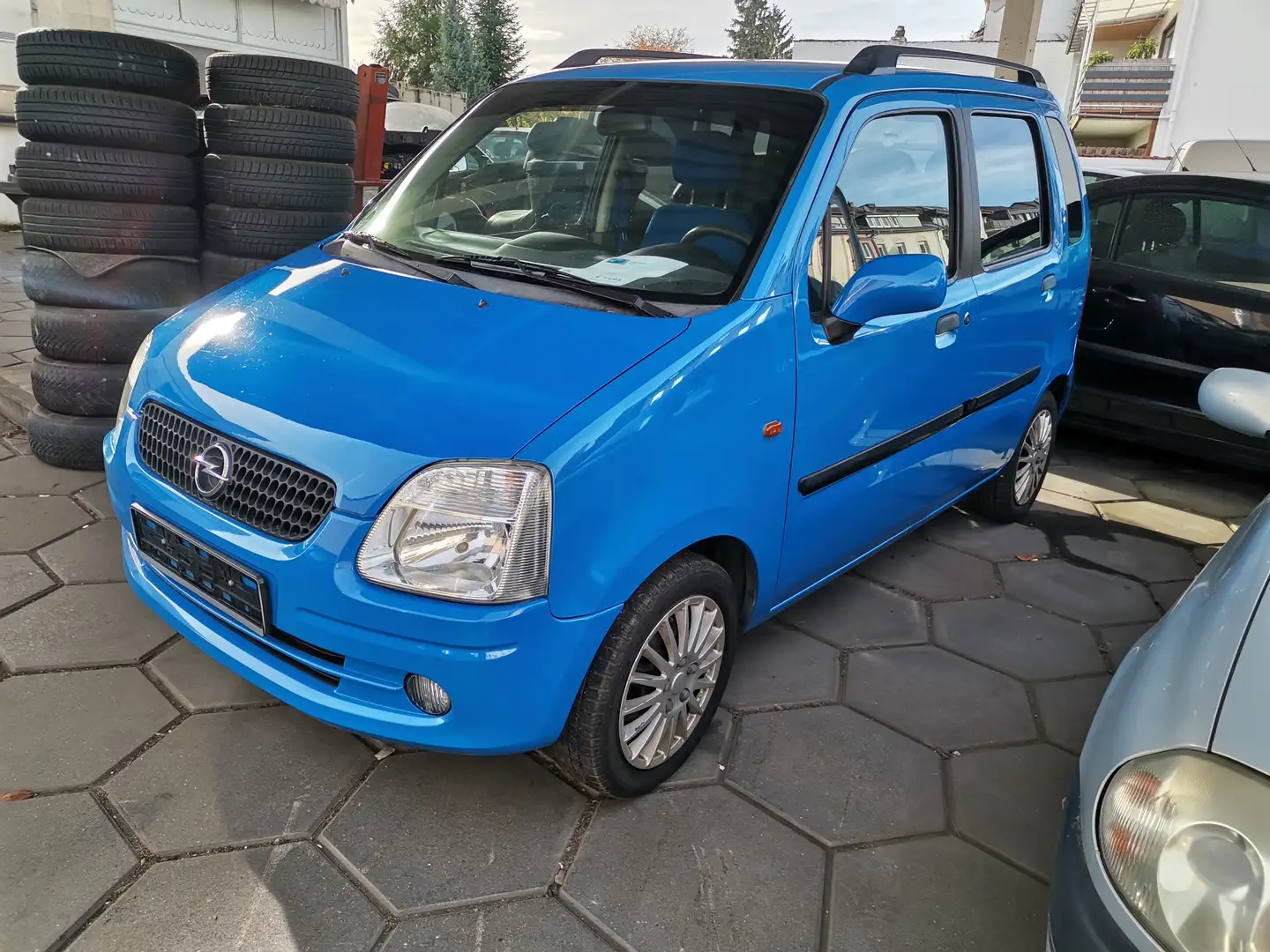 Opel Agila Basis Blau - 1