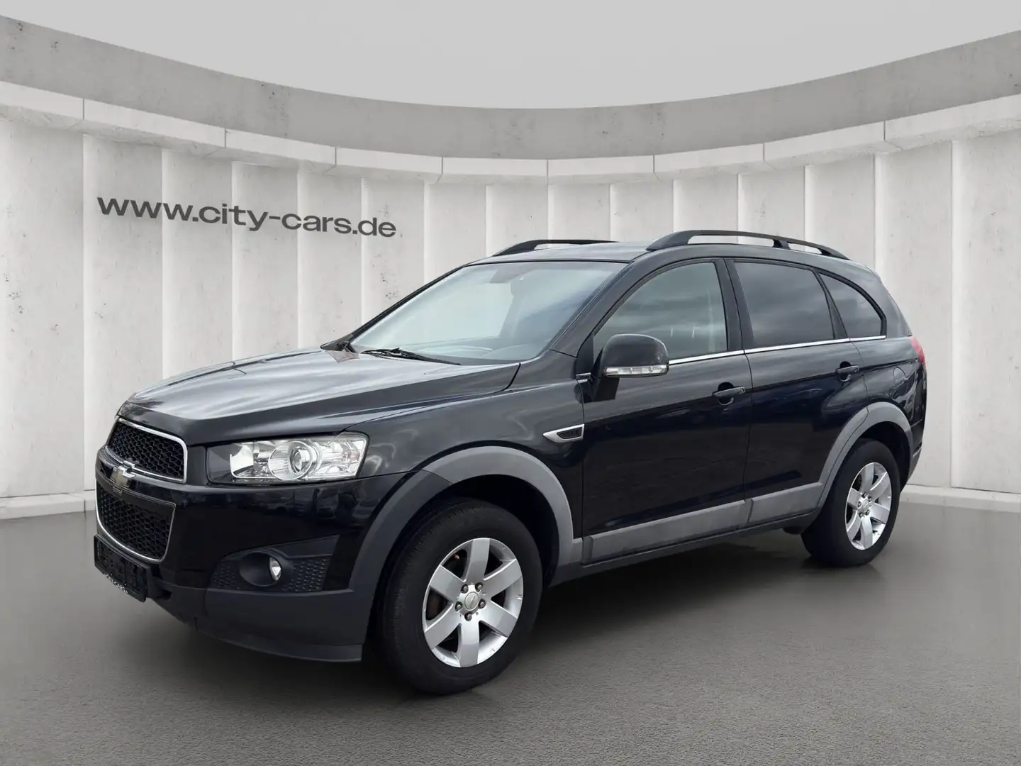Chevrolet Captiva 2.2 D  mit 7 Sitzen + Navigation+AHK Fekete - 1