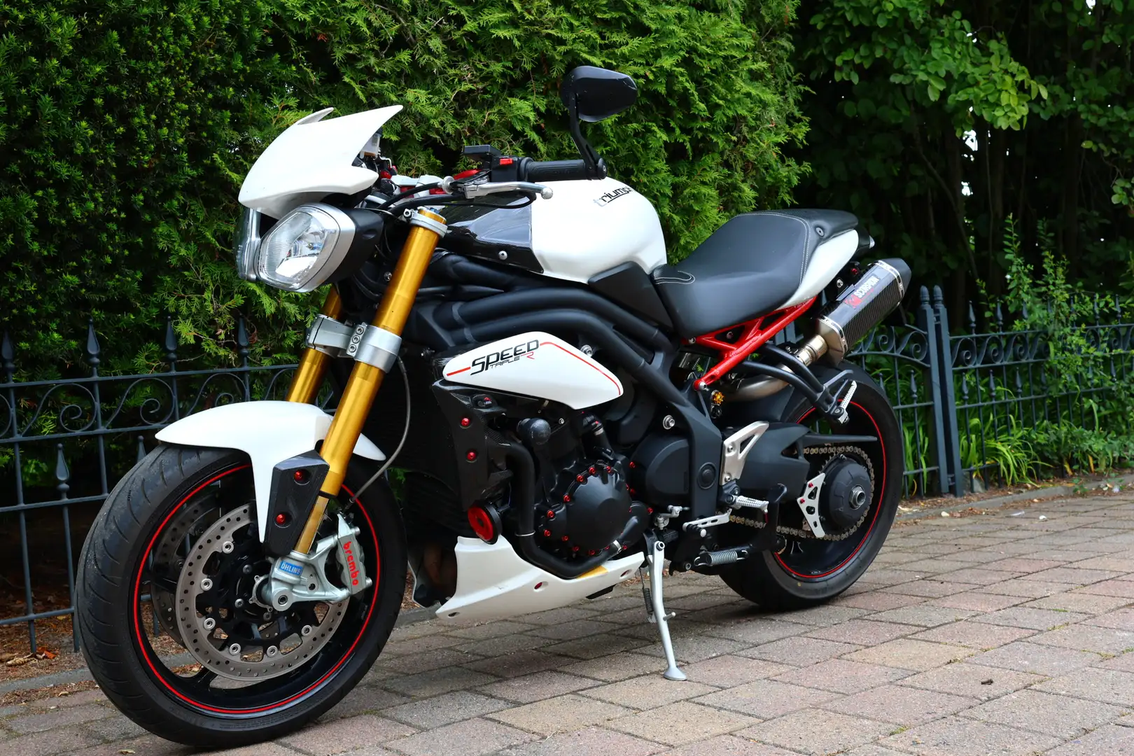 Triumph Speed Triple R 1050 ABS Weiß - 2