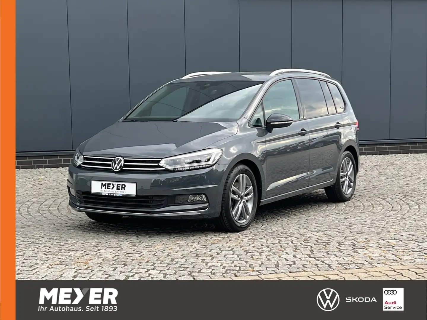 Volkswagen Touran GOAL 2.0 TDI DSG *AHK, IQ.Light, ACC, Kamera, 17' Grau - 1