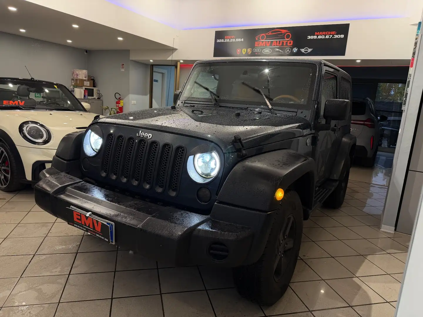 Jeep Wrangler Wrangler Unlimited 2.8 CRD DPF Rubicon Auto Nero - 2