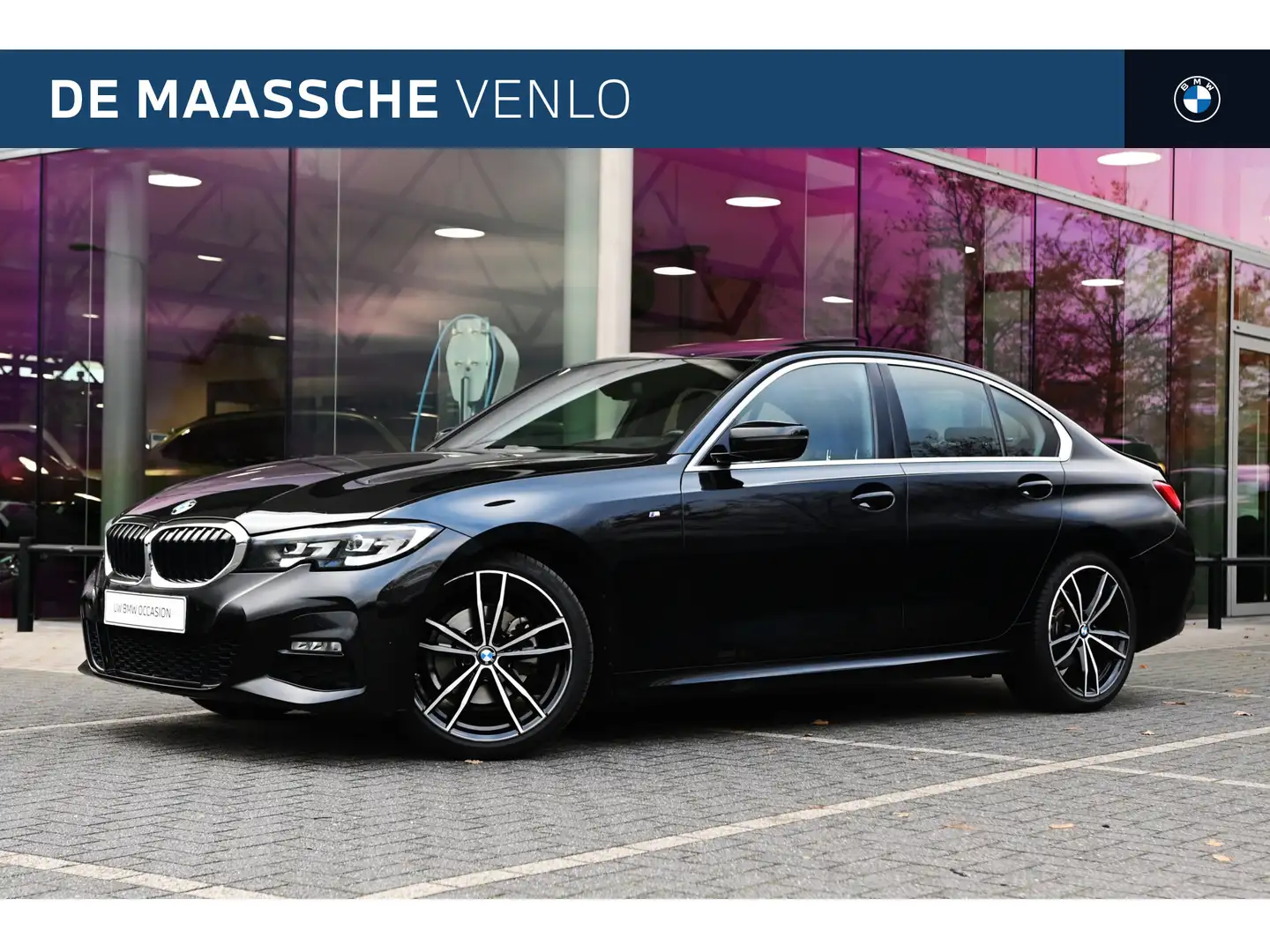 BMW 320 3 Serie 320i Executive M Sport Automaat / Schuif-k Noir - 1