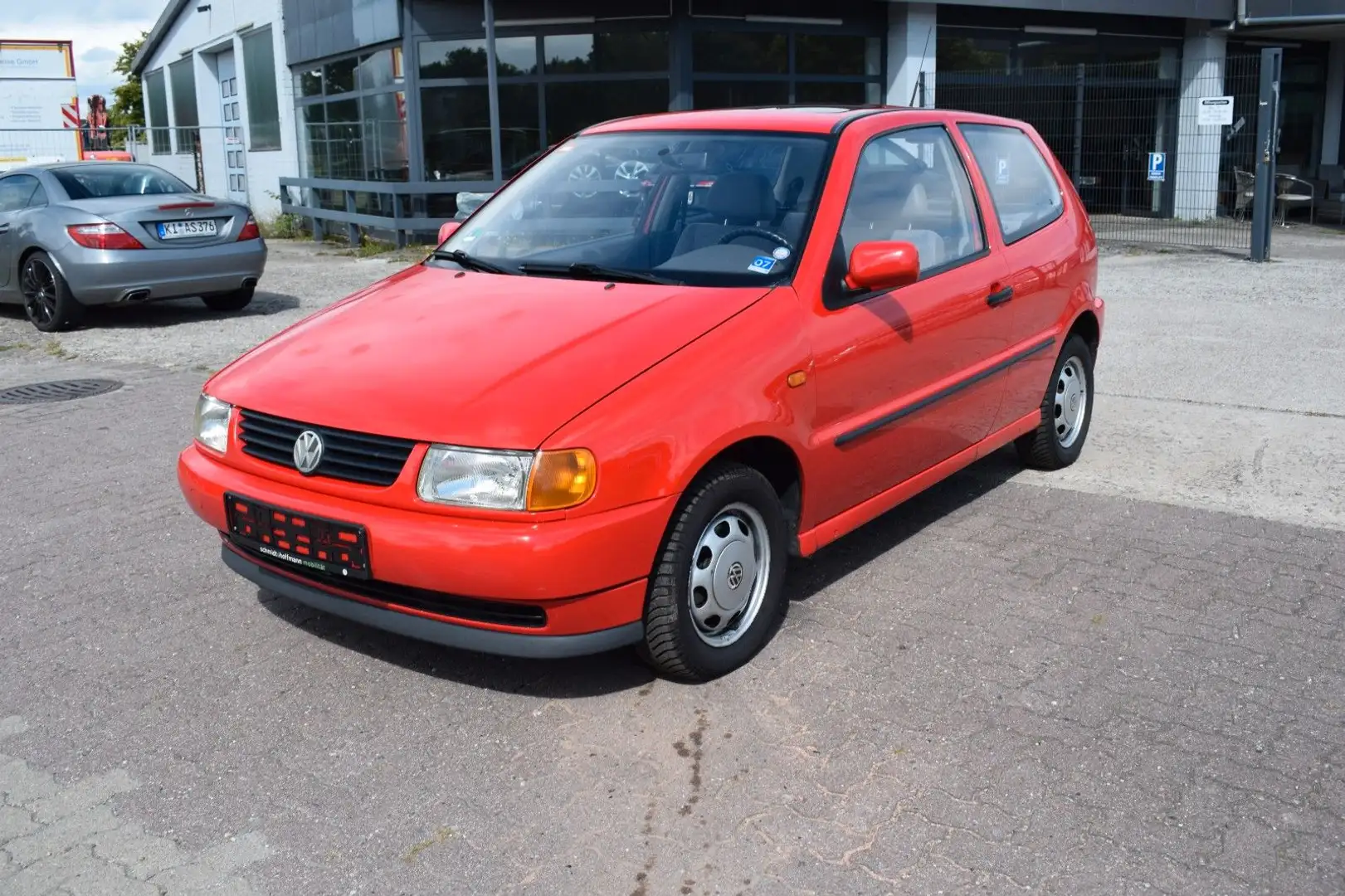 Volkswagen Polo 1.0 Voll Scheckheft gepflegt*2.Hand*Schiebe Червоний - 1