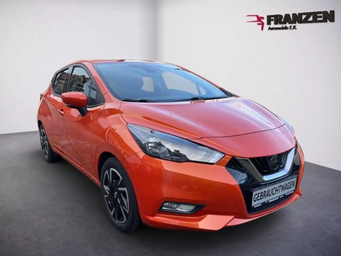 Nissan Micra N-Way | AHK | Navi | SHZ | EPH hinten | Kl Orange - 2