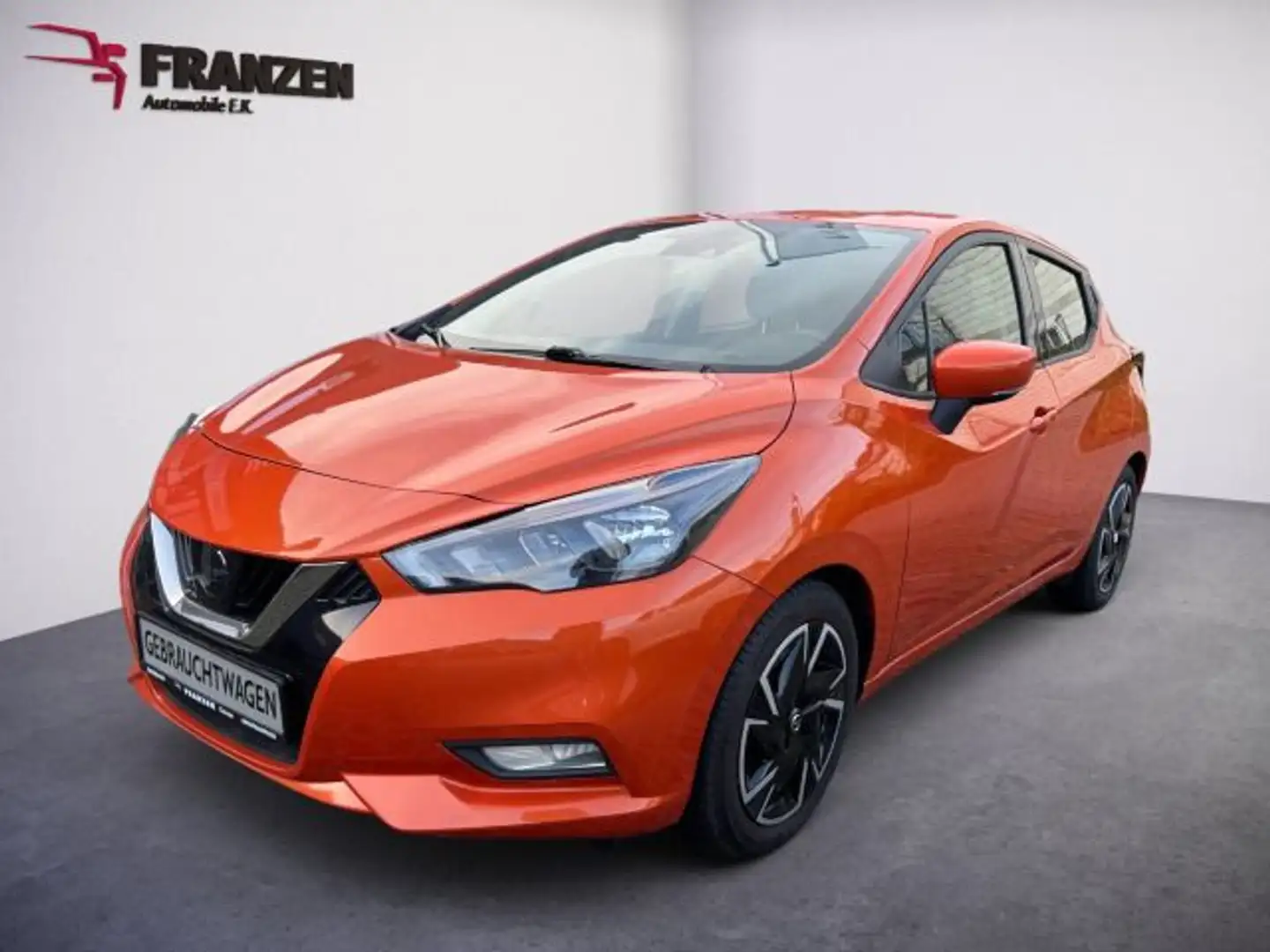 Nissan Micra N-Way | AHK | Navi | SHZ | EPH hinten | Kl Orange - 1