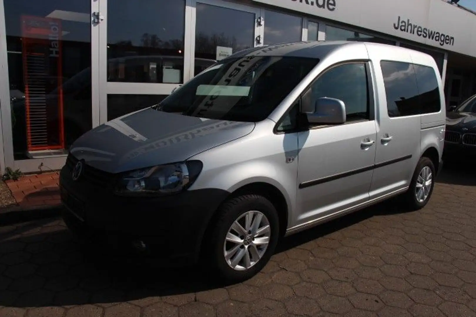 Volkswagen Caddy 2,0 EcoFuel*2.HAND*KLIMA*NAVI*EURO5* Silber - 2