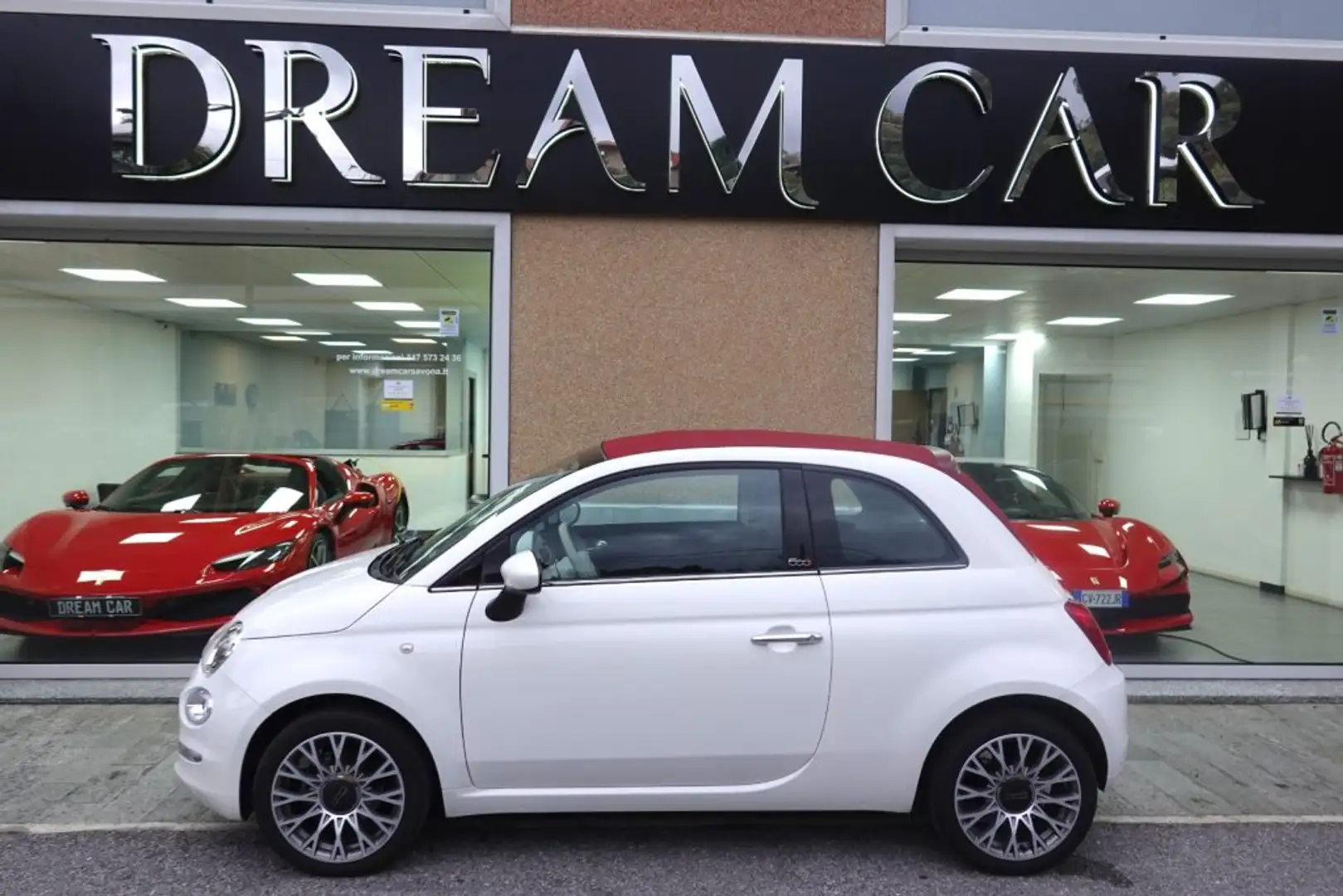 Fiat 500C 1.2 DOLCEVITA UNIPRO 7.793 KM !! Bianco - 2