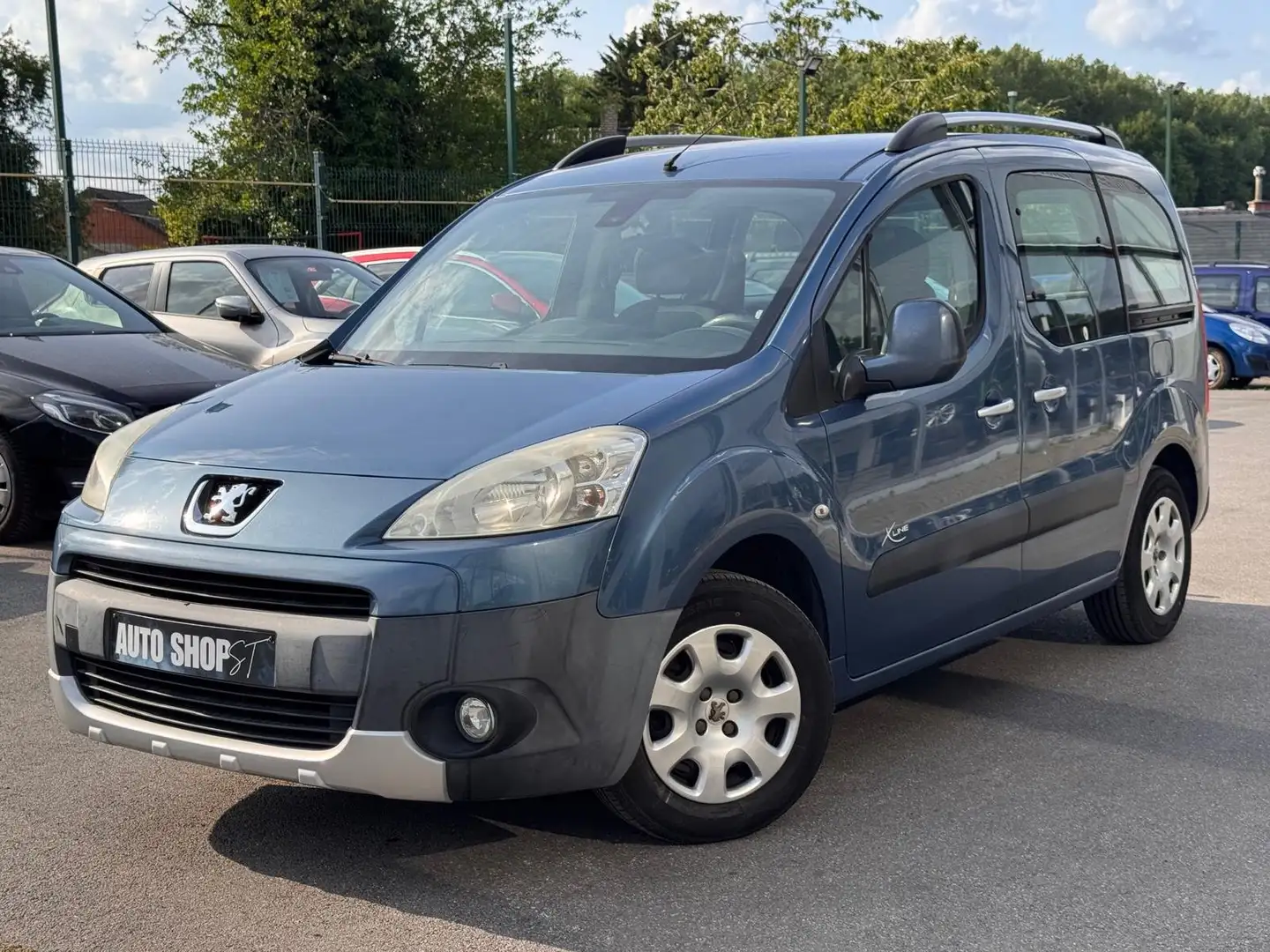 Peugeot Partner 🟩1.6 DIESEL 92CV - AIRCO - 1ER PROPRIETAIRE Blau - 2