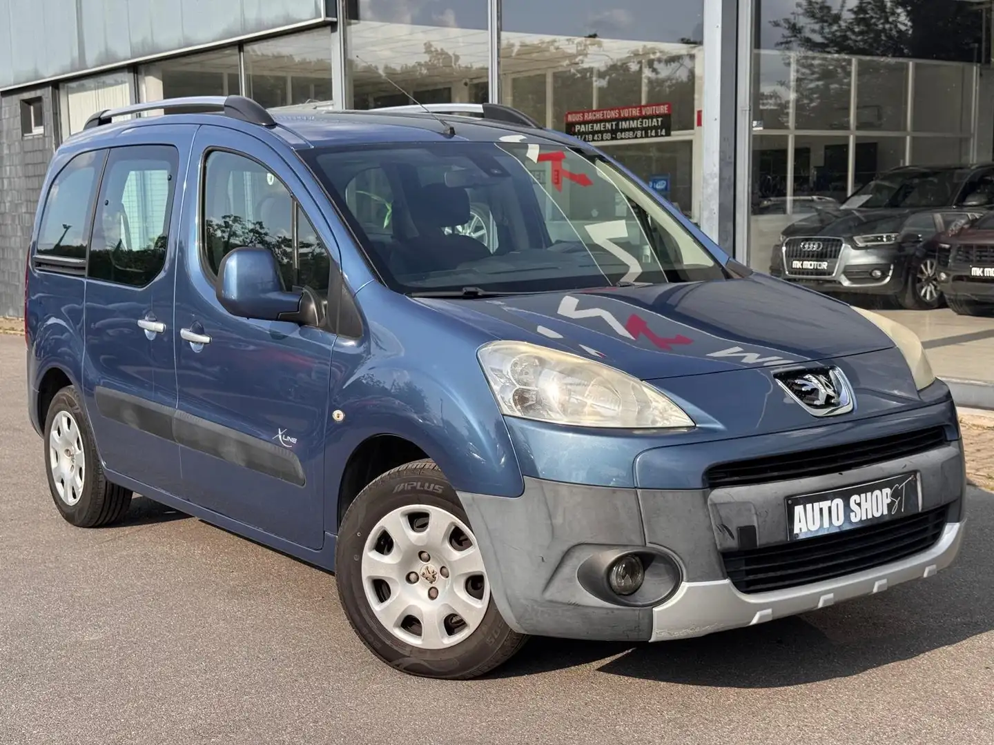 Peugeot Partner 🟩1.6 DIESEL 92CV - AIRCO - 1ER PROPRIETAIRE Blau - 1