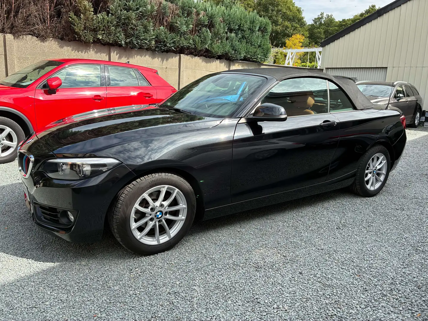 BMW 218 Cabrio 218iA Advantage Noir - 1