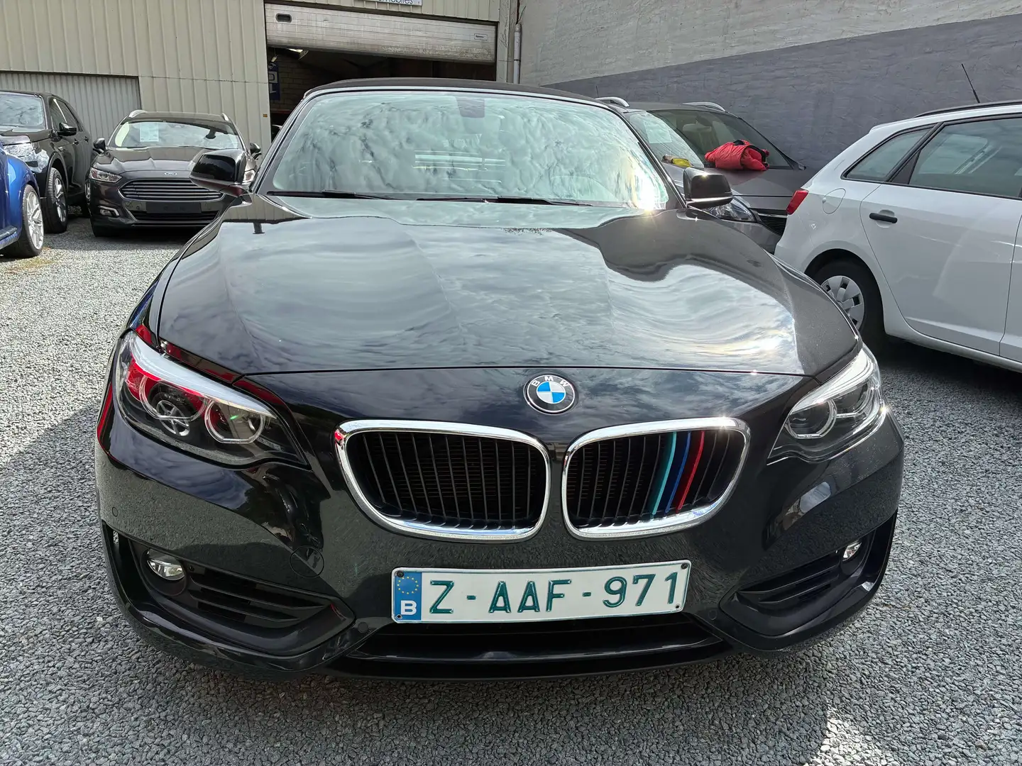 BMW 218 Cabrio 218iA Advantage Noir - 2