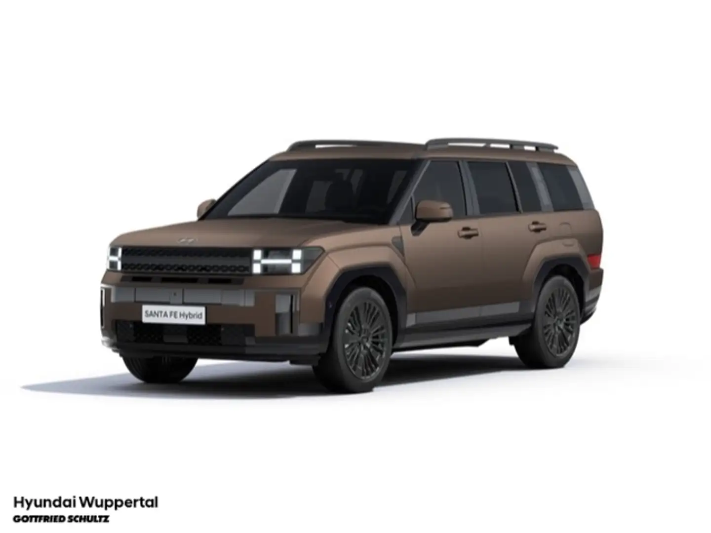 Hyundai SANTA FE HEV 1.6 T-GDI Blackline NAVI RK LED Braun - 1