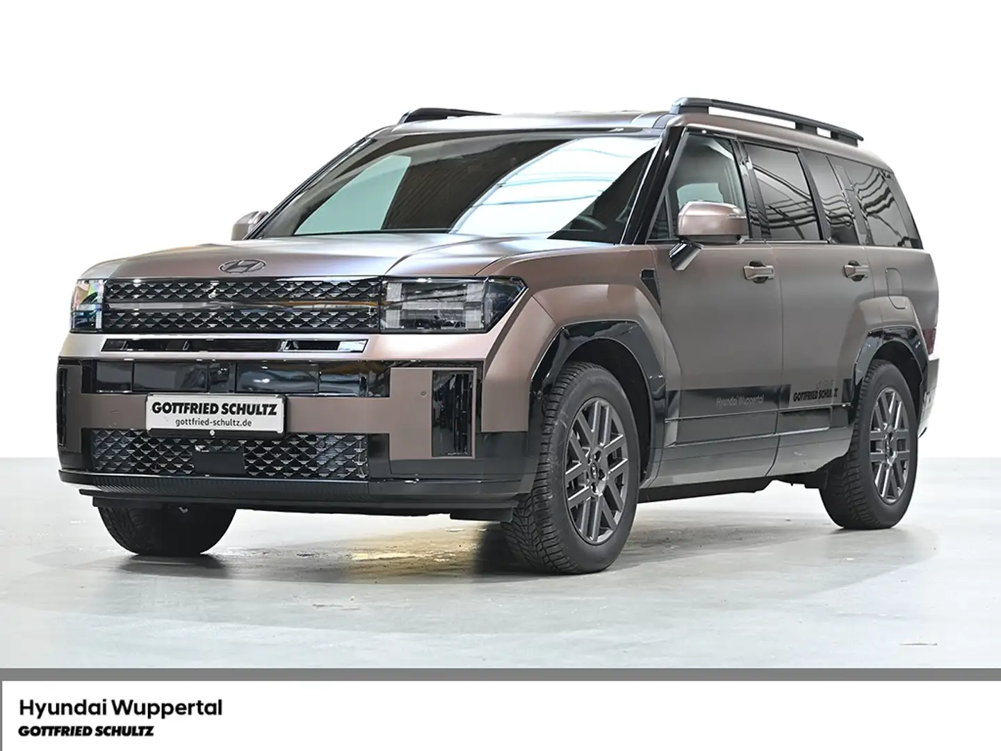 Hyundai SANTA FE HEV 1.6 T-GDI Blackline NAVI RK LED Braun - 1