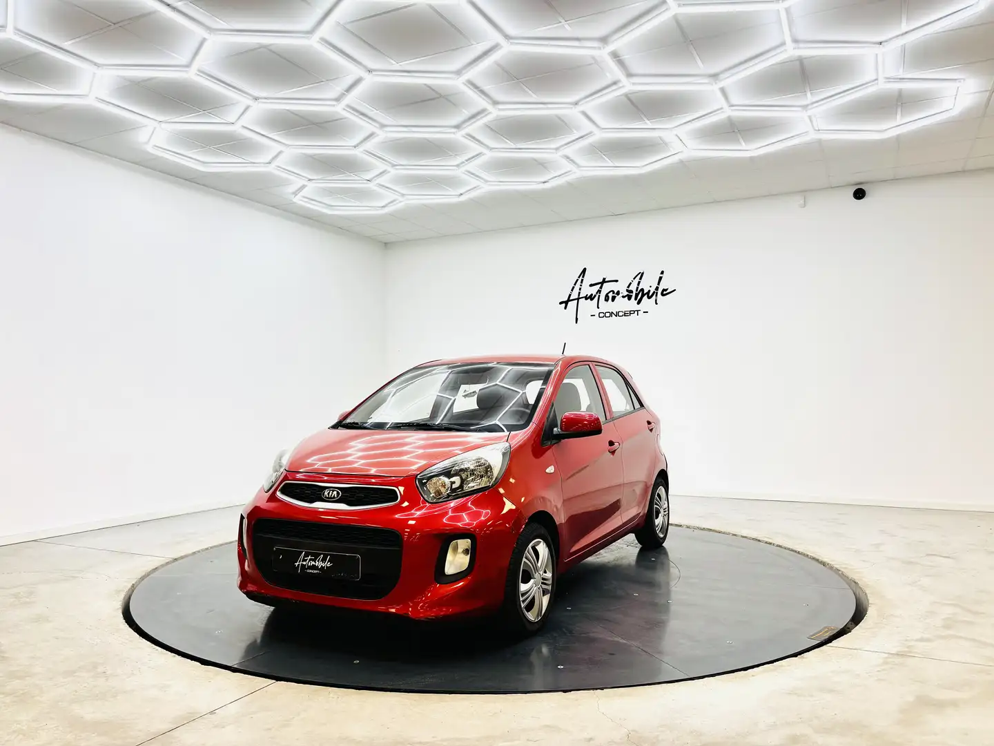 Kia Picanto ✅1AN GARANTIE✅CARNET D’ENTRETIEN✅USB✅EUR Rojo - 1
